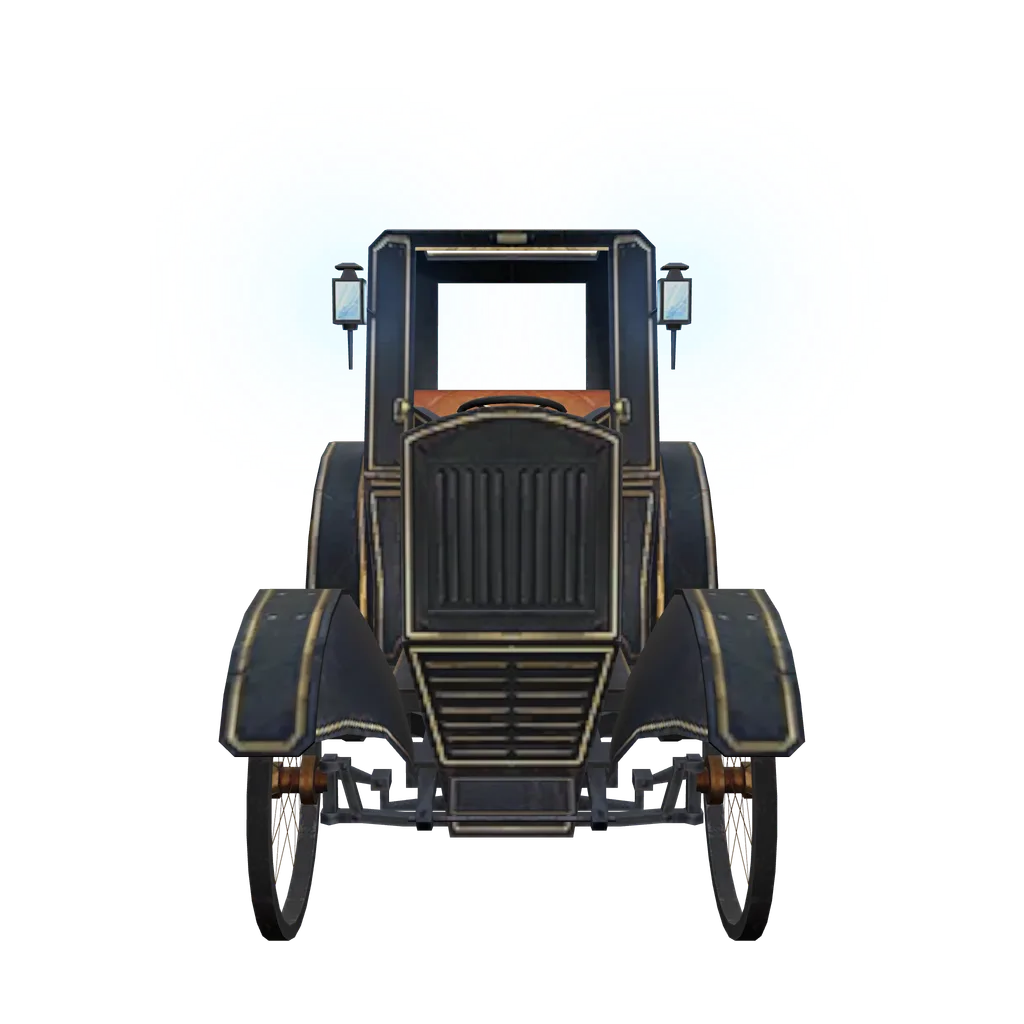 Automobil Vintage Bleu